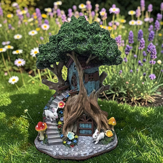 12cm Fairy Garden Treehouse