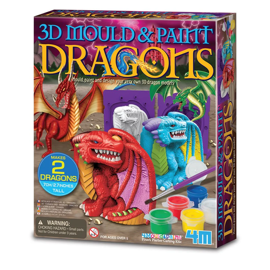 4M - Mould & Paint - 3D Dragons
