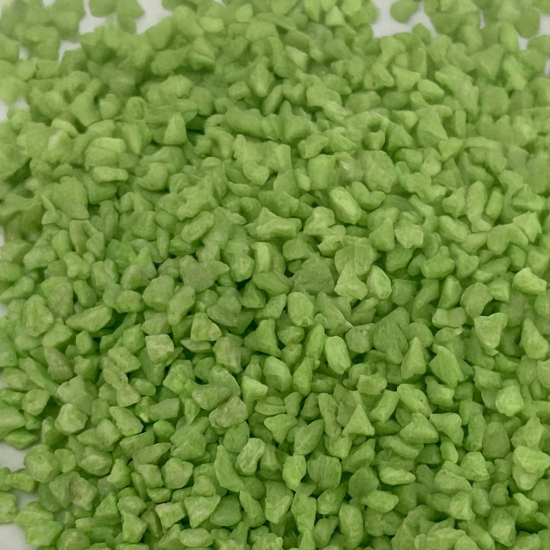 500g Decorative Green Gravel Stones