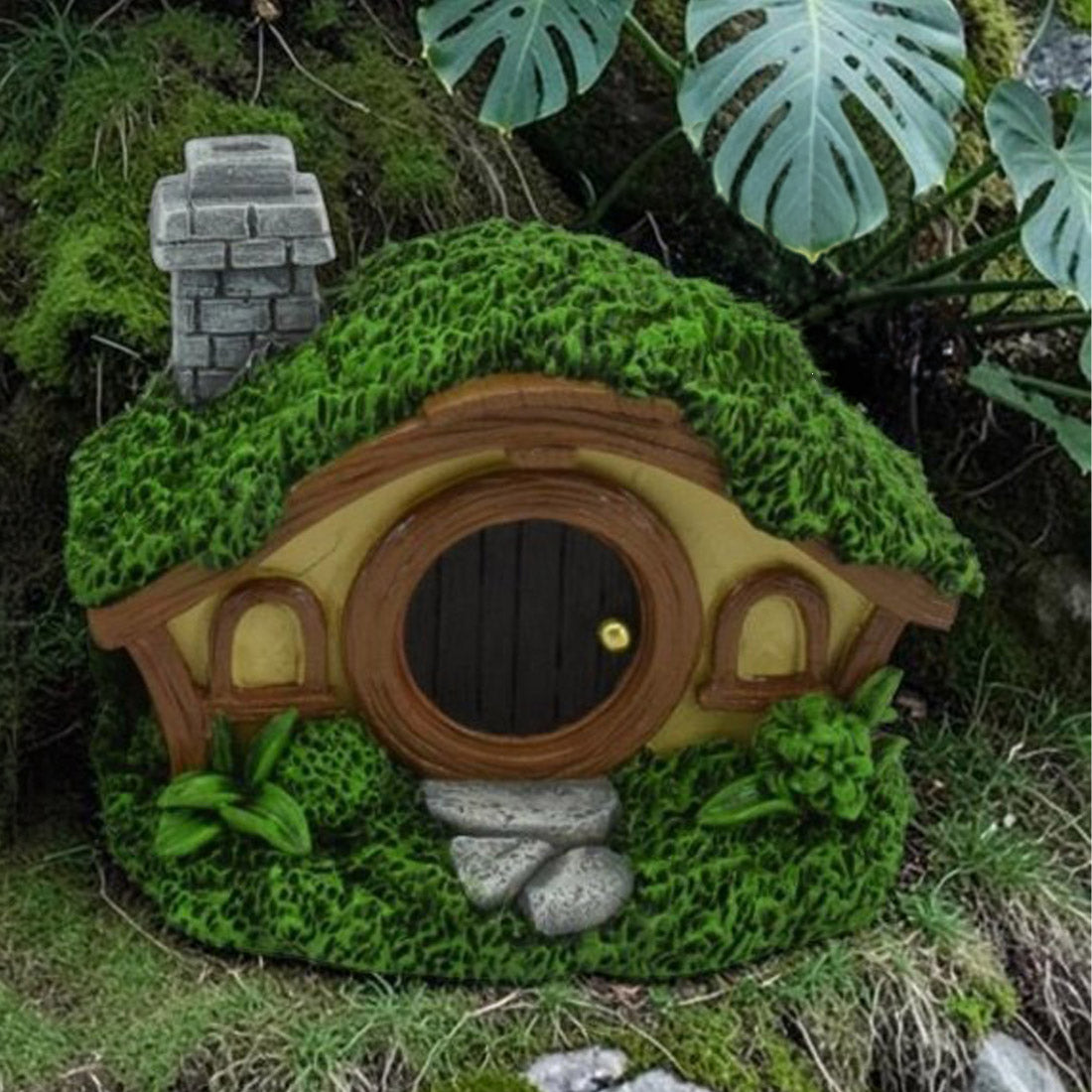 9cm Fairy Garden Grassy Hobbit House