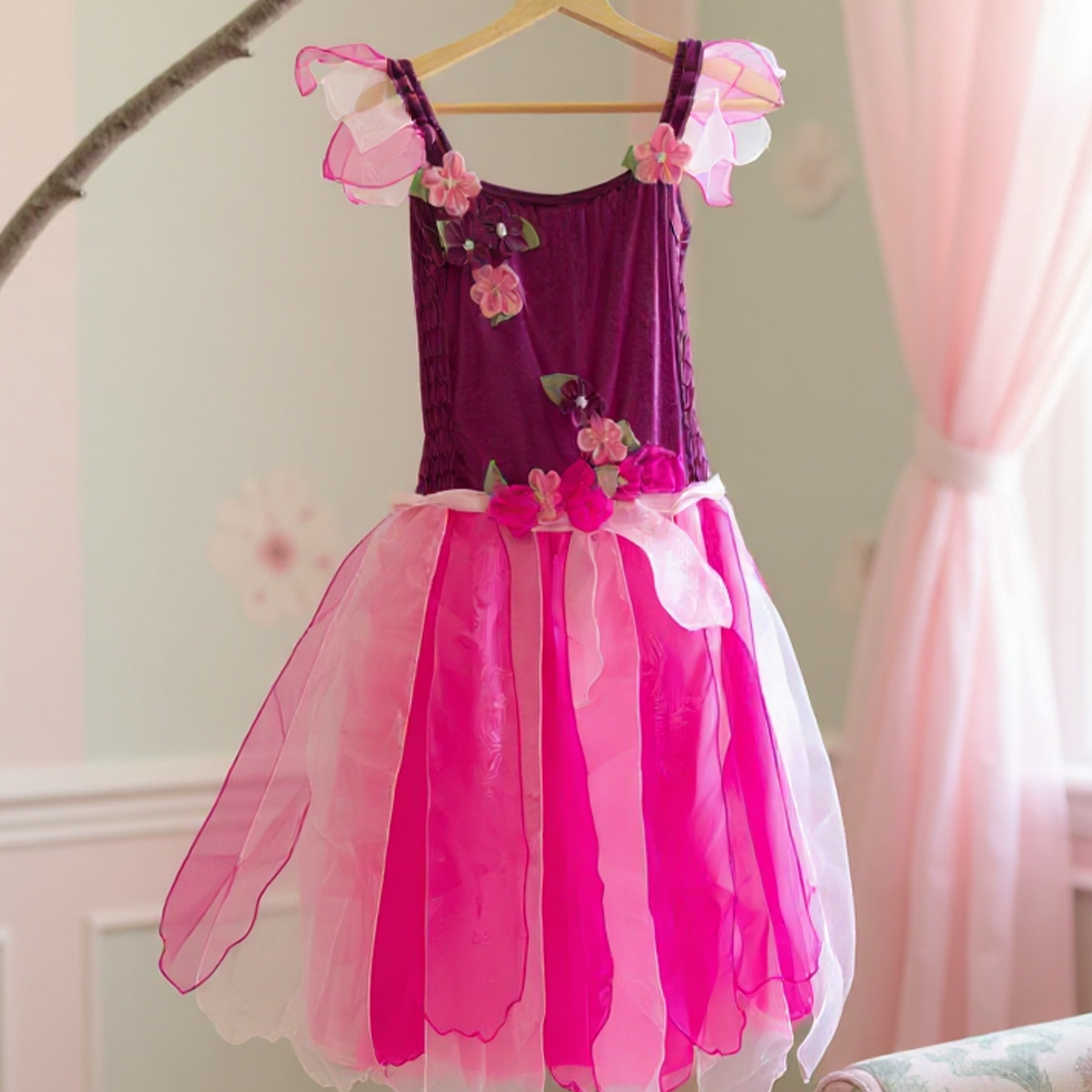 Adult Pink Blossom Fairy Dress