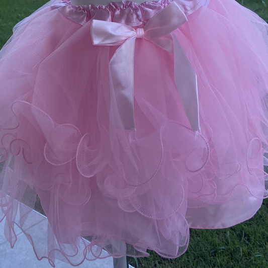 Adult Teenager Pink Layered Tutu