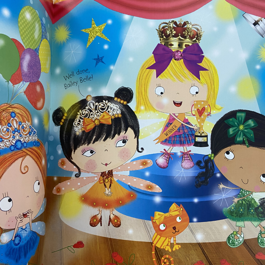 Alice the Amber Fairy Hardback Book with a Magical Pen Wand