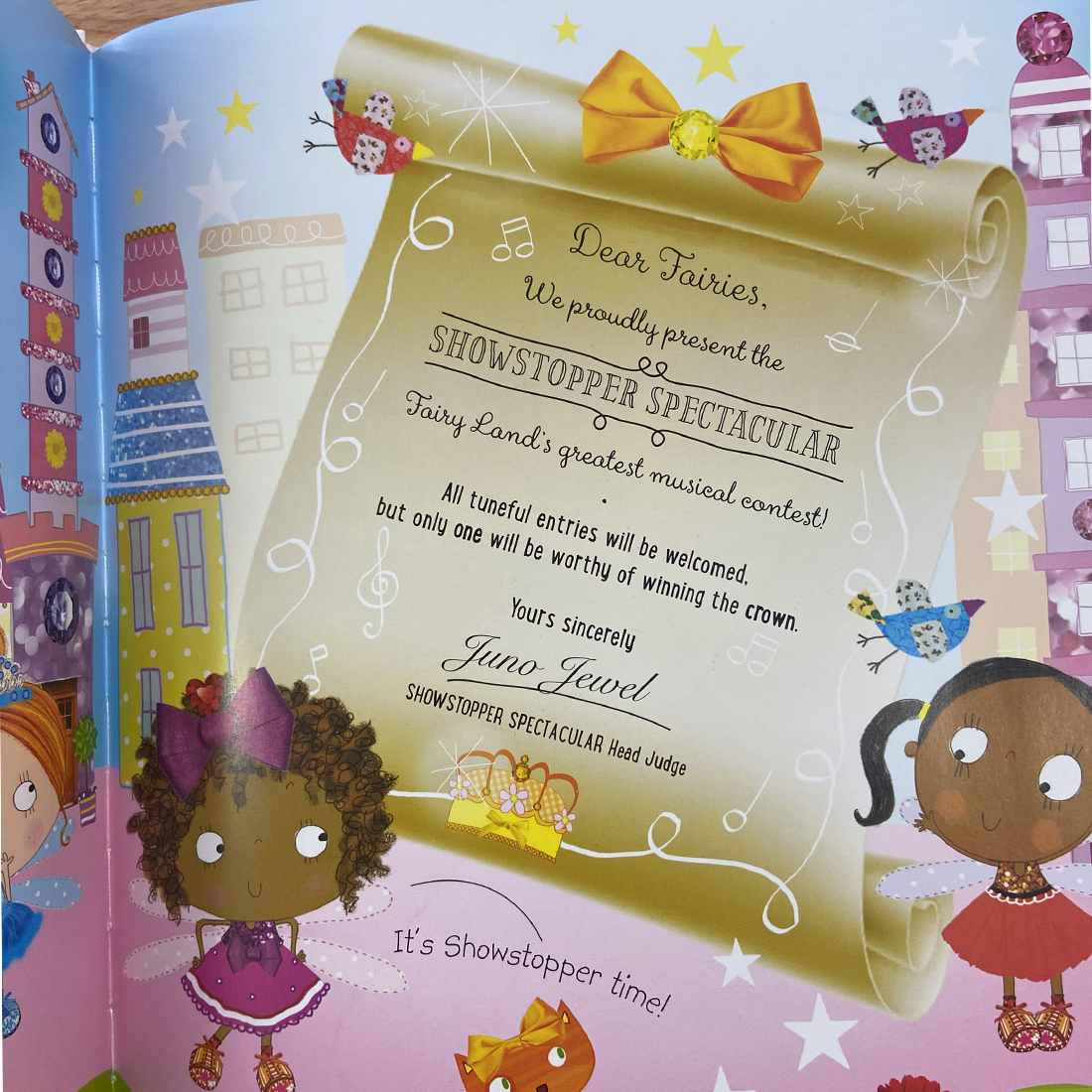 Alice the Amber Fairy Hardback Book with a Magical Pen Wand
