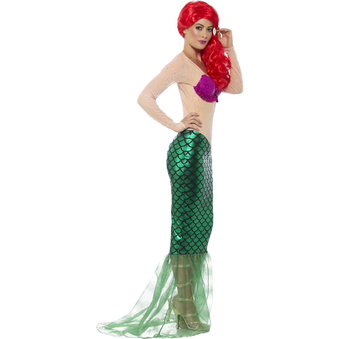 Ariel Women's Deluxe Mermaid Princess Costume