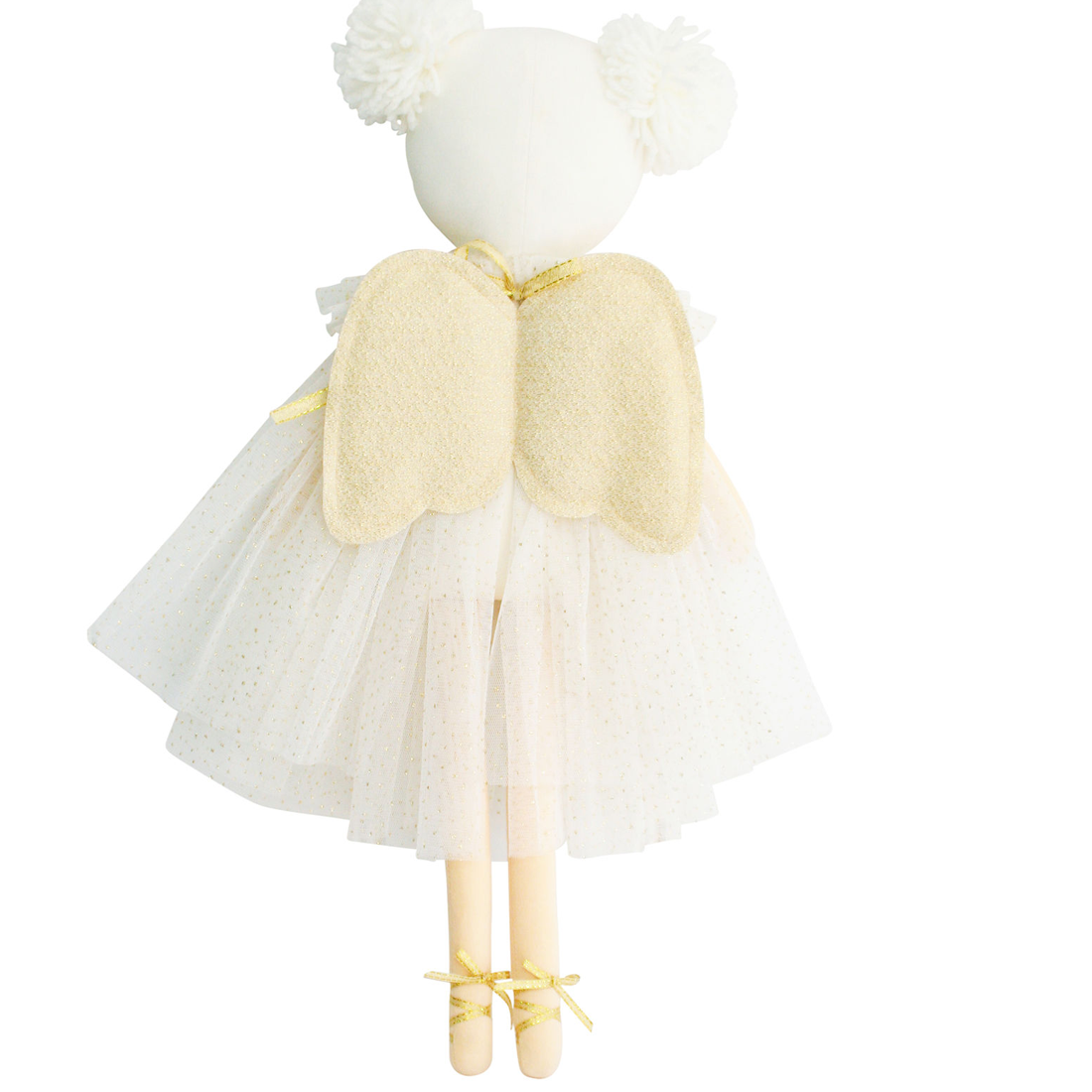 Ava Angel Doll 48cm Ivory Gold