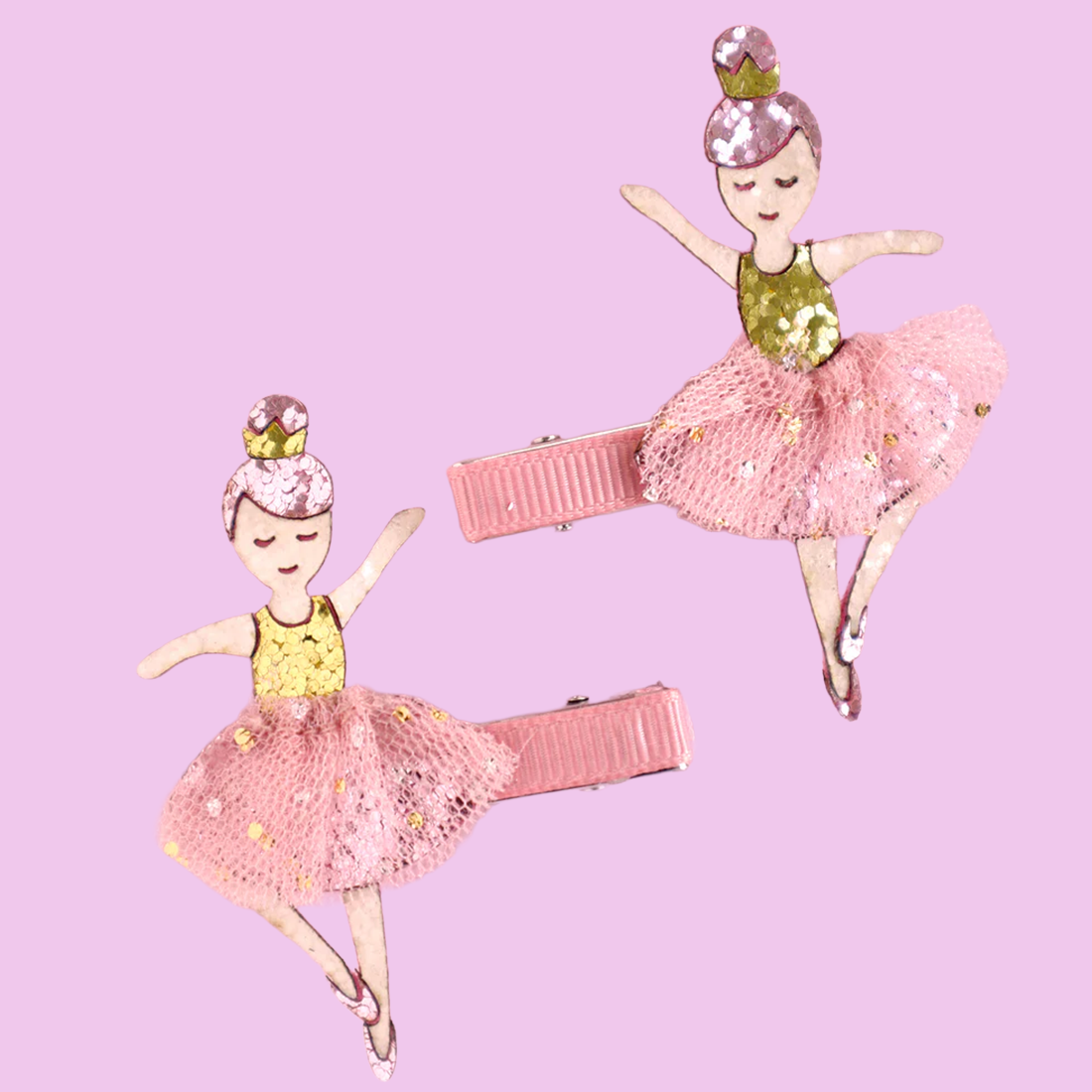 Ava Ballerina Hair Clips