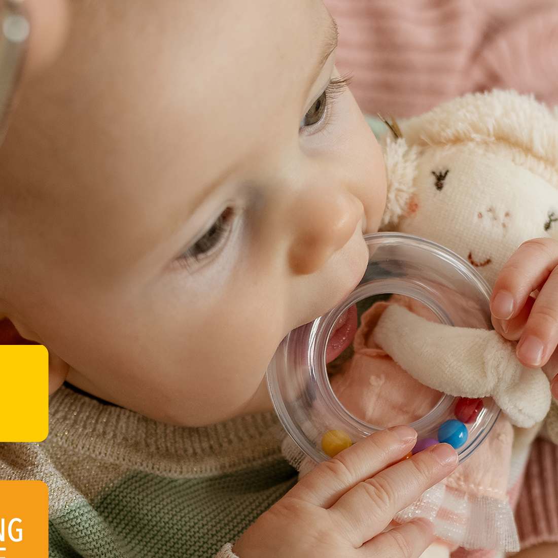 Baby Fairy Rattle Ring