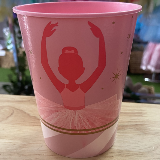 Ballerina Pink Twinkle Toes Keepsake Souvenir Favor Cup