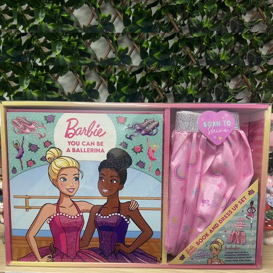 Barbie Book and Dress Up You Can Be A Ballerina