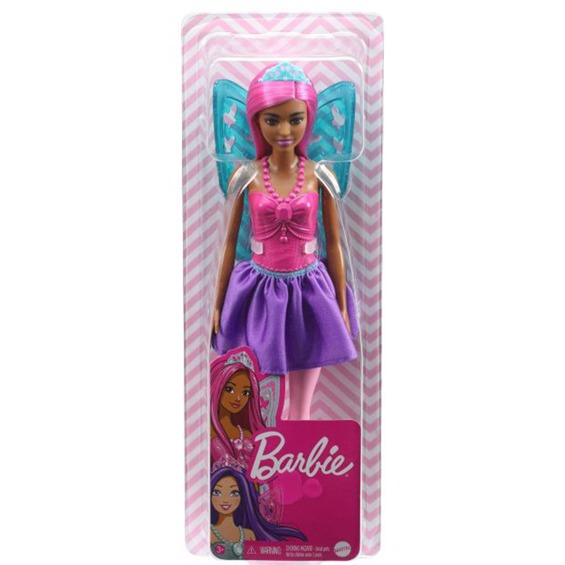 Barbie Dreamtopia Fairy Doll With Pink Hair