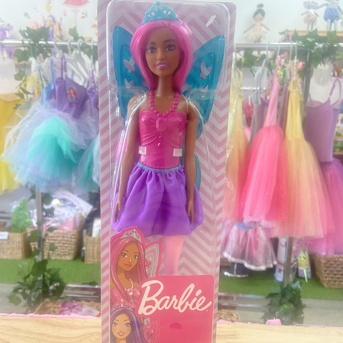 Barbie Dreamtopia Fairy Doll With Pink Hair