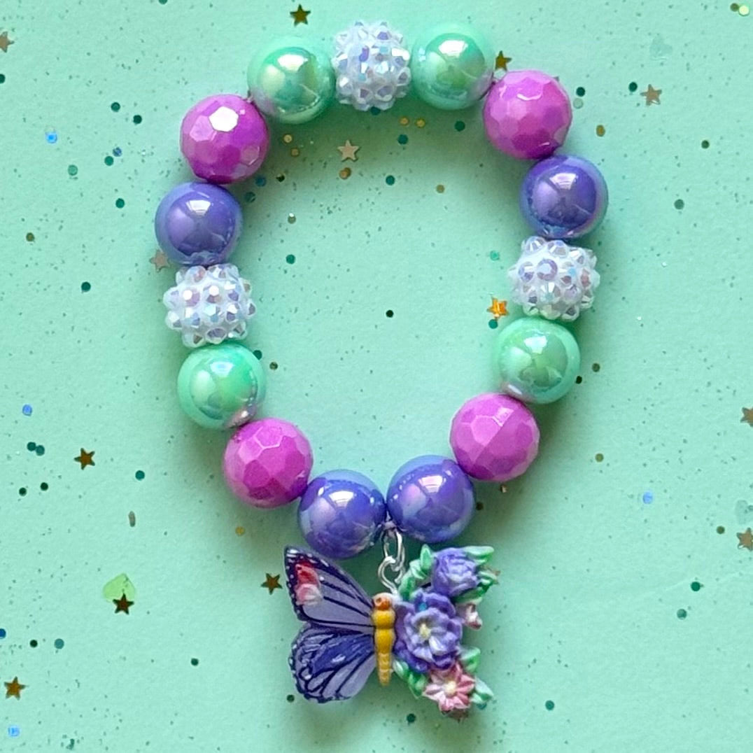Beaded Butterfly Bracelet
