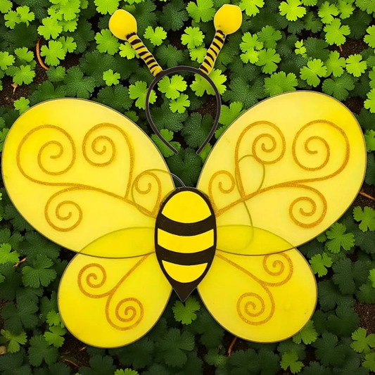 Bee Fairy Wings and Headband
