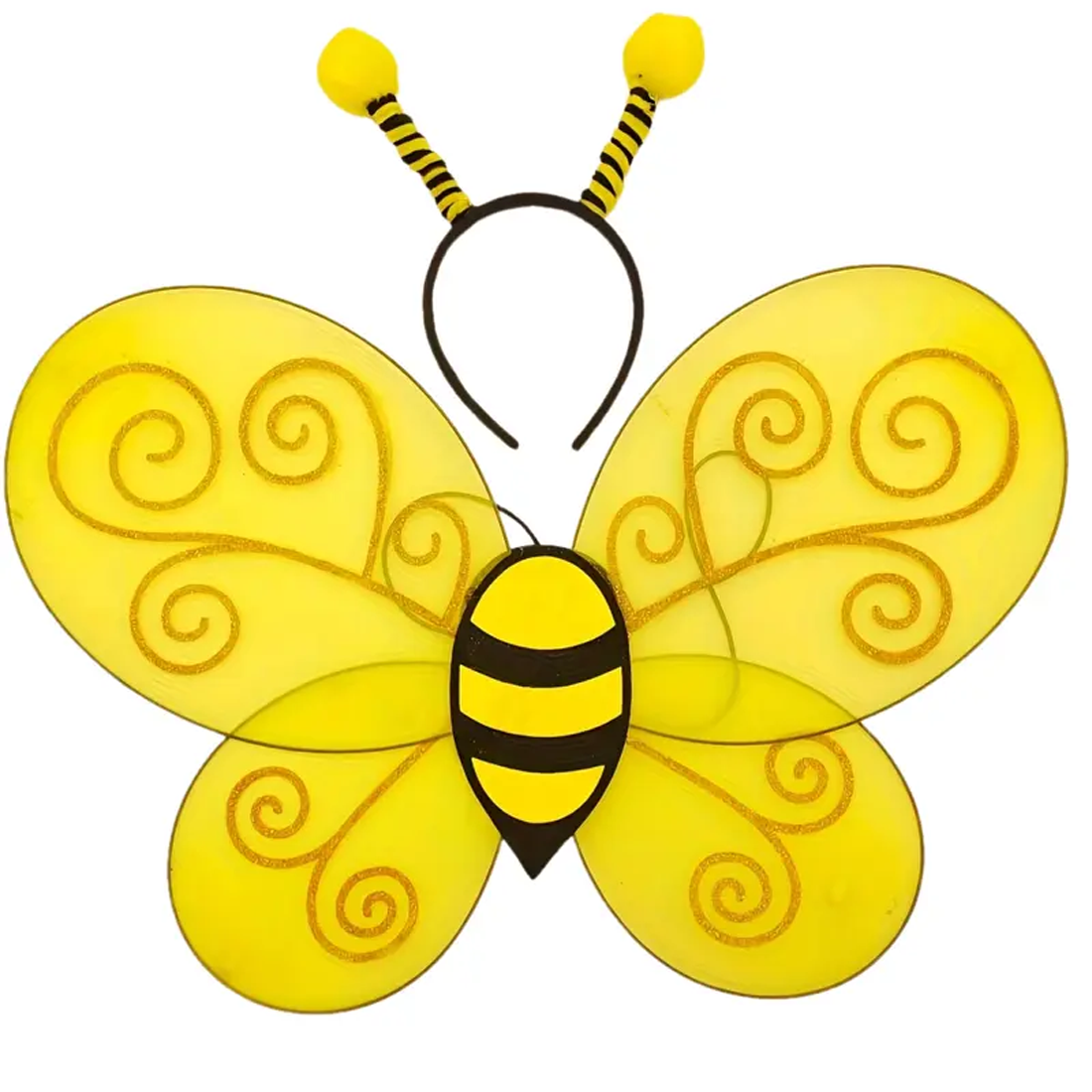 Bee Fairy Wings and Headband
