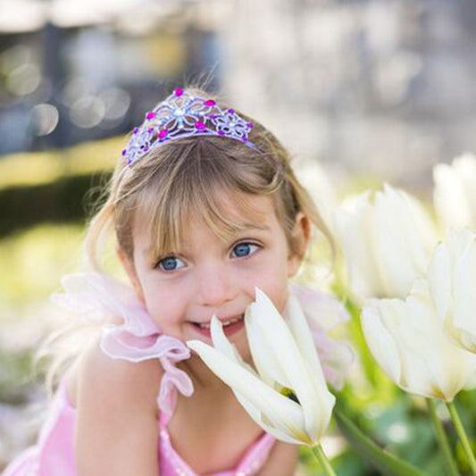 Bejewelled Lilac Tiara