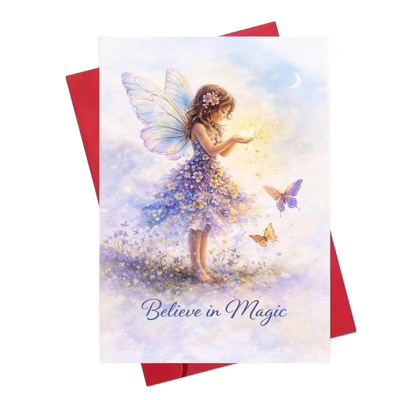 Believe in Magic Fairy Greeting Card