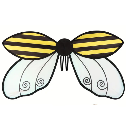 Black and Yellow Bee Fairy Wings