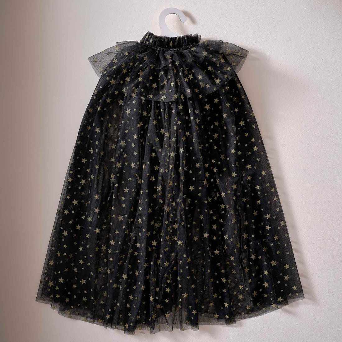 Black & Gold Star Witches Cape