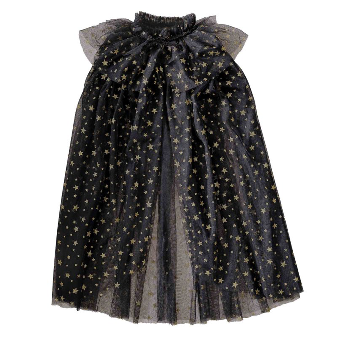 Black & Gold Star Witches Cape