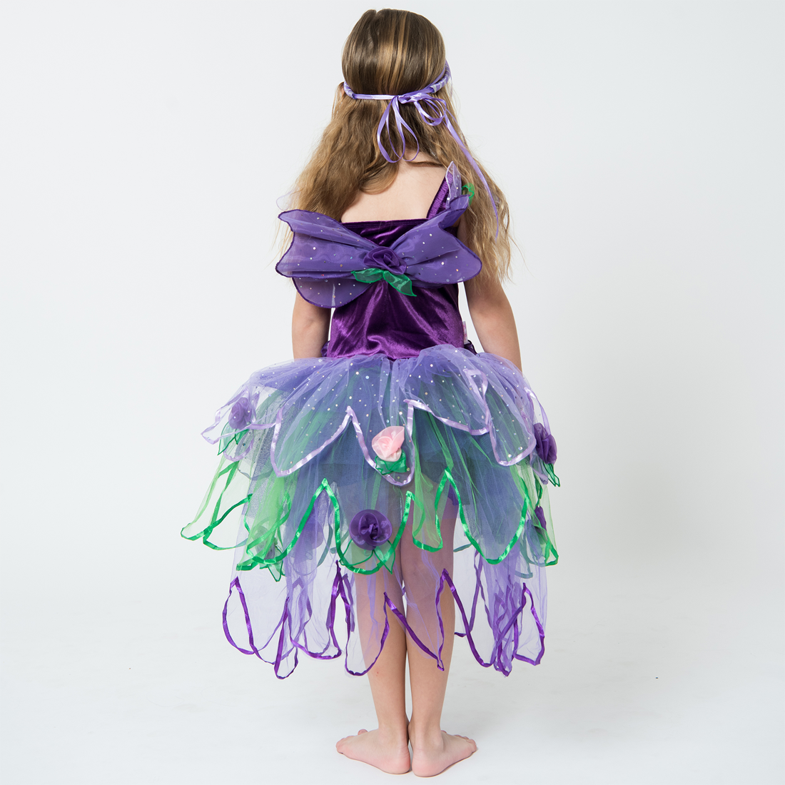 Bloom Fairy Dress in Purple