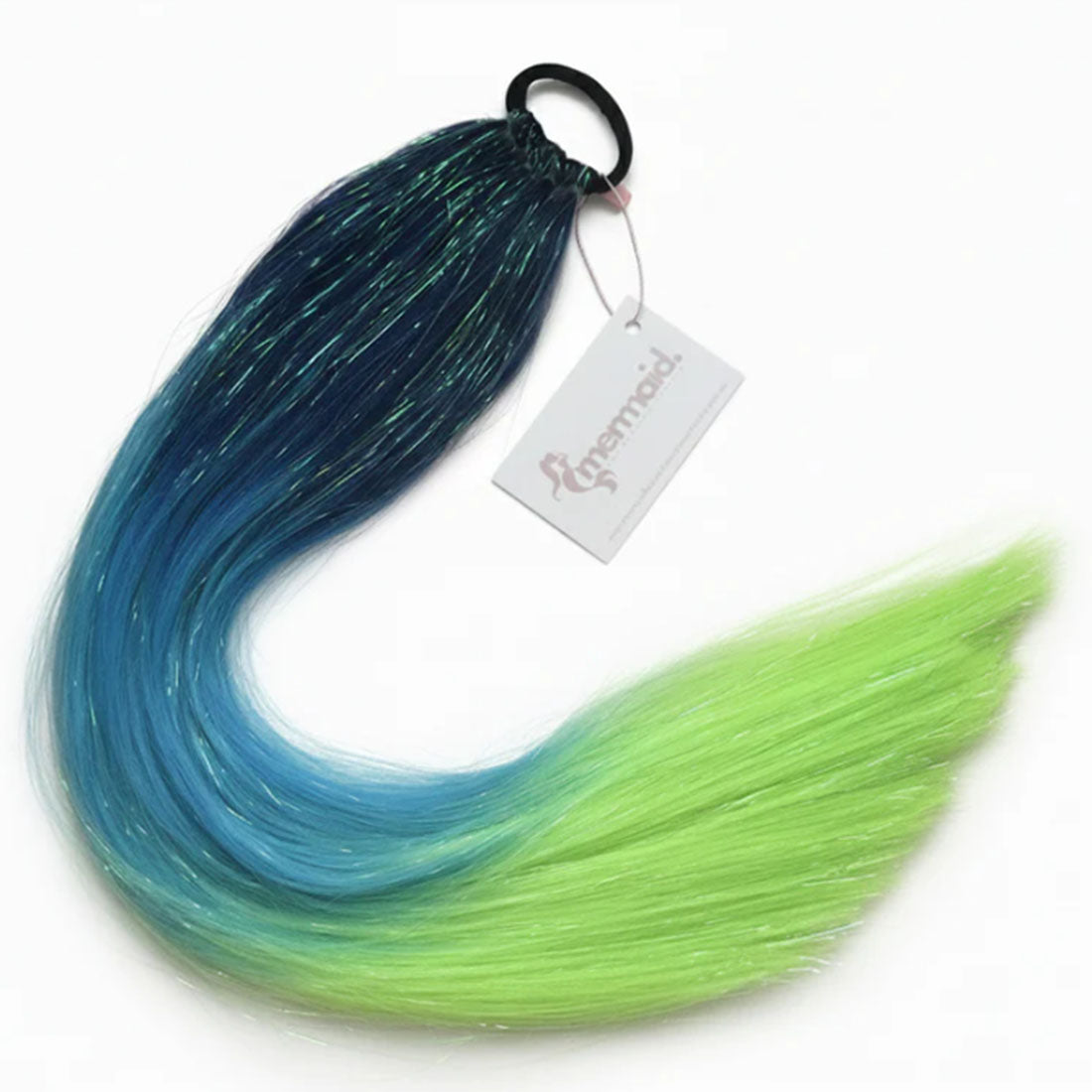 Blue and Green Mermaid Ponytail Hair Extension - Milla