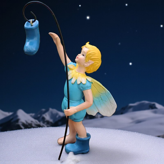 Boy Fairy Fishing For His Boot