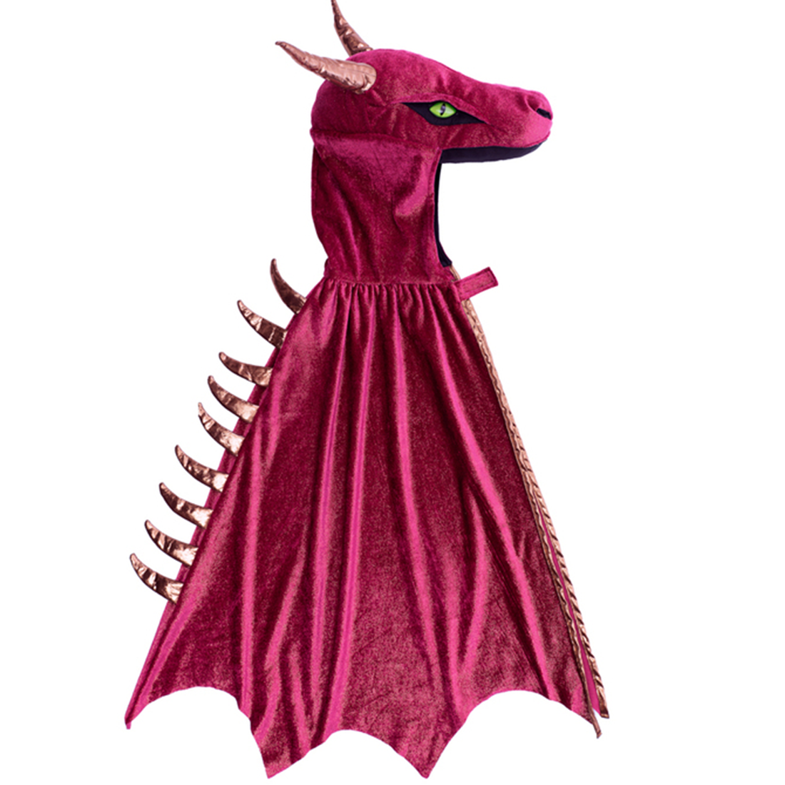 Burgundy & Copper Starry Night Dragon - Size 5-6
