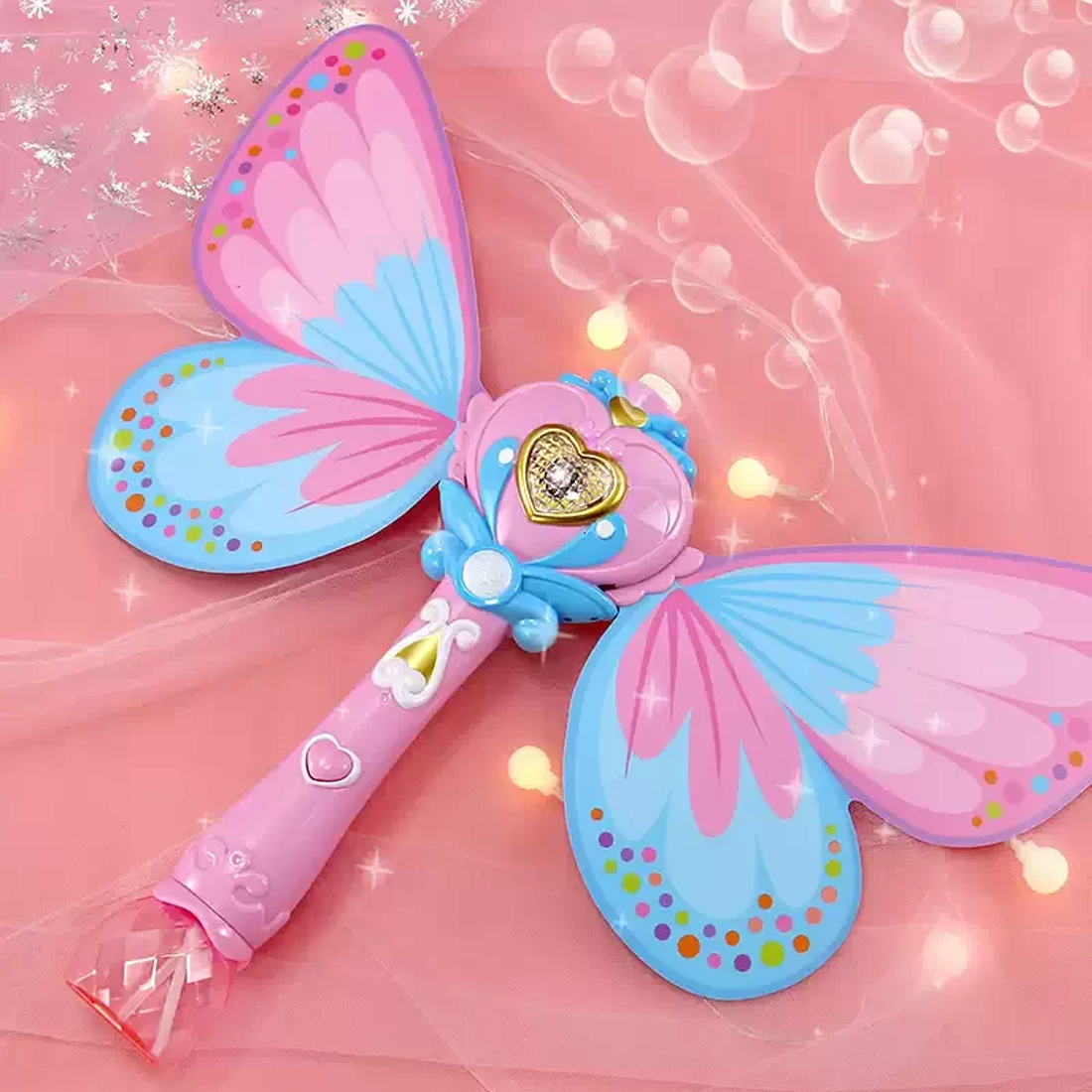 Butterfly Bubble Magic Fairy Wand