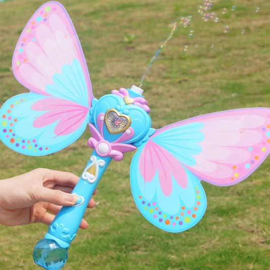 Butterfly Bubble Magic Fairy Wand