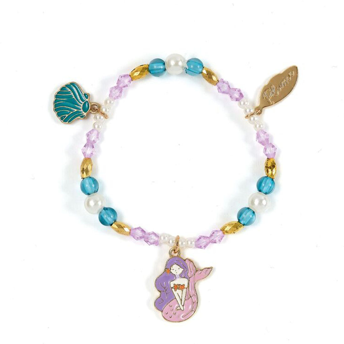 Calypso Mermaid Beaded Charm Bracelet