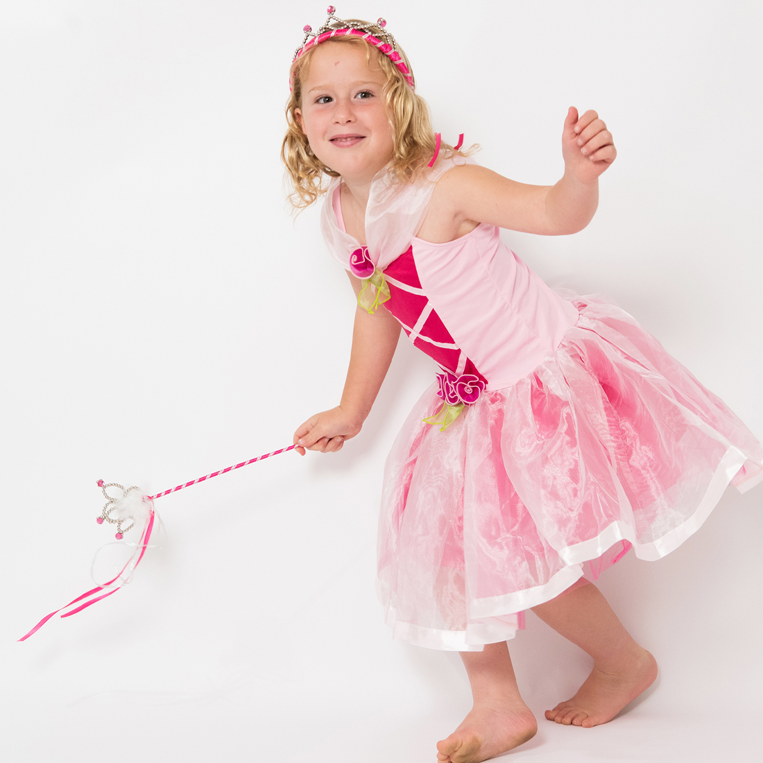 Charm Pink Princess Dress