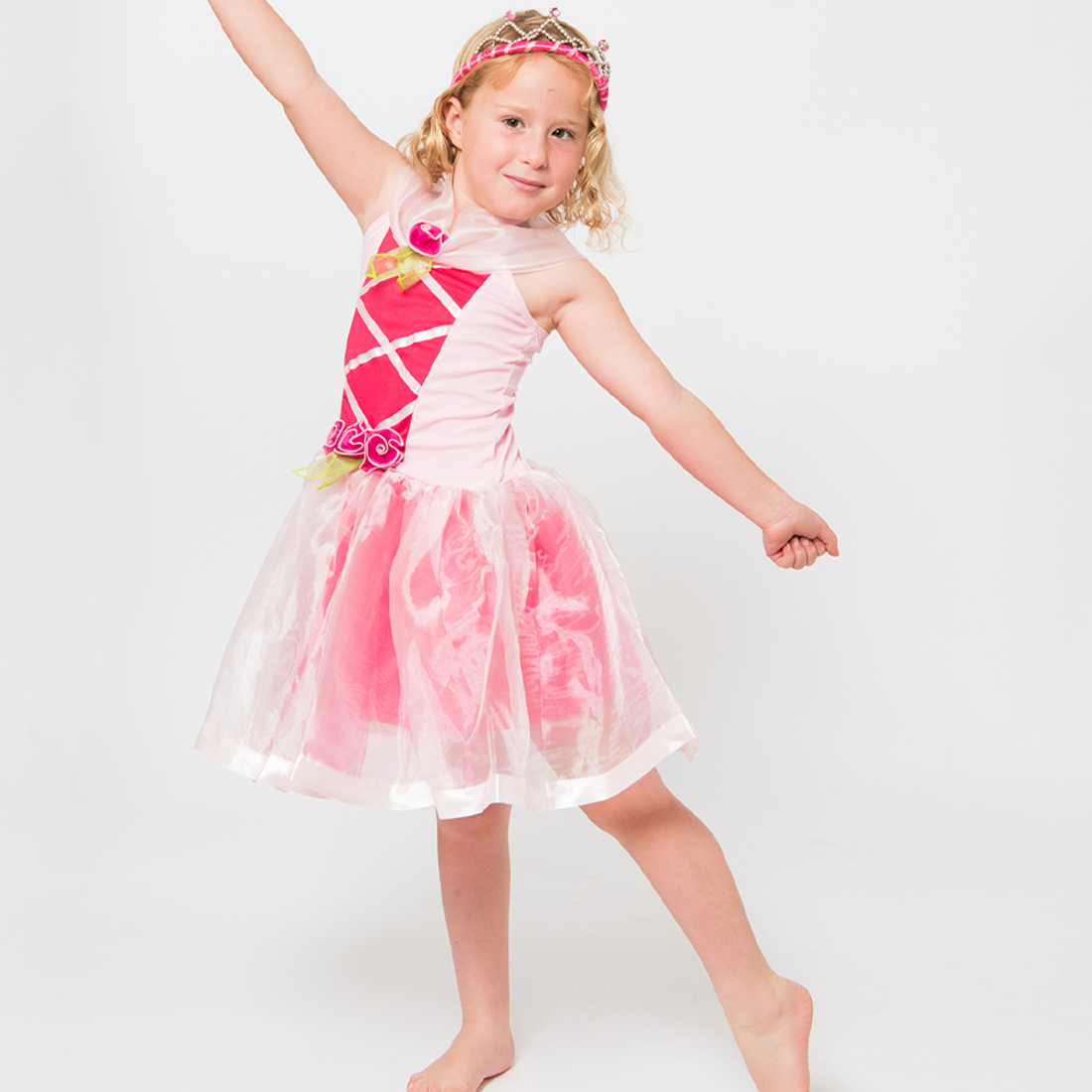 Charm Pink Princess Dress