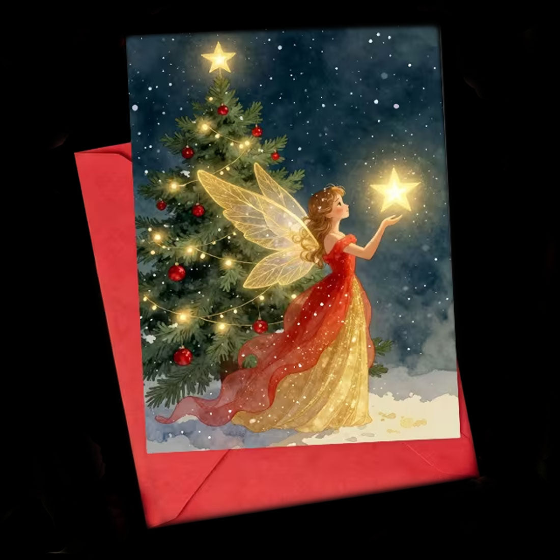 Christmas Fairy Card