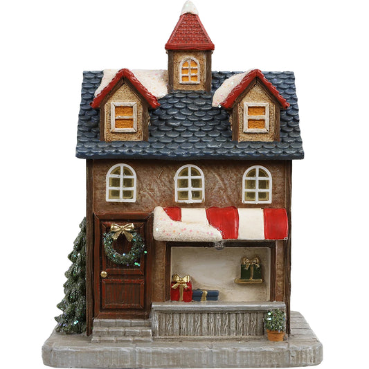 Christmas Village Light Up General Store