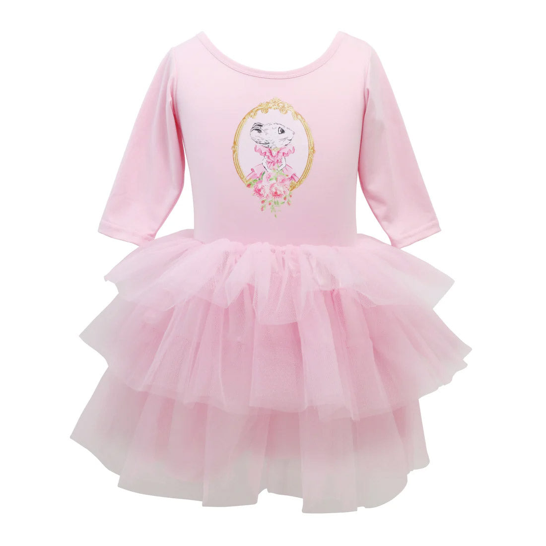 Claris Fashion Print Tulle Dress