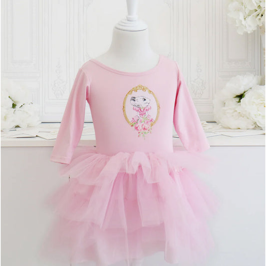 Claris Fashion Print Tulle Dress