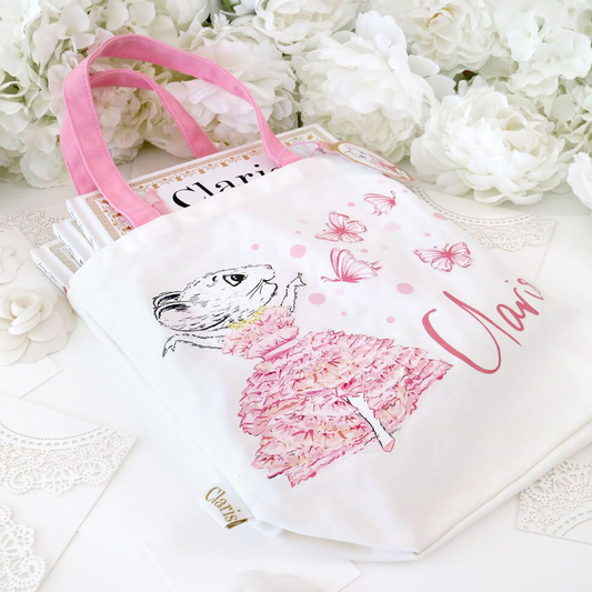 Claris The Chicest Mouse Canvas Book Bag