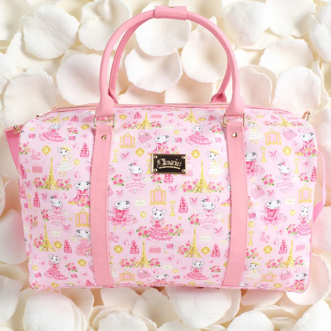Claris the Chicest Mouse in Paris Duffle Bag