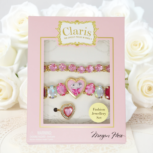 Claris the Chicest Mouse in Paris Jewellery Gift Set