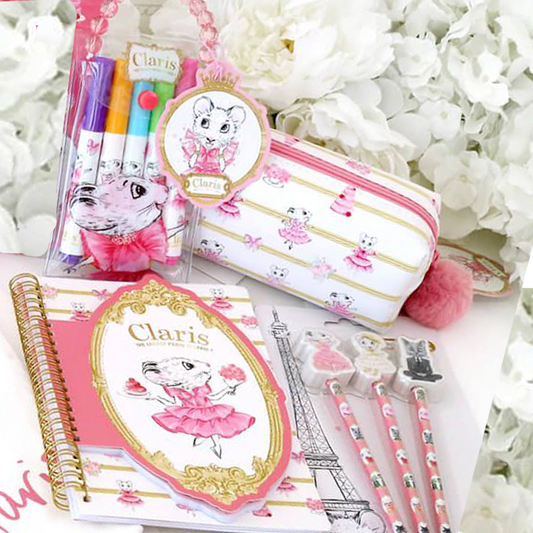 Claris The Chicest Mouse Stationery Set