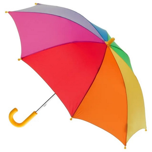 Clifton Kids Safe UPF50+ Wind Resistant Umbrella - Rainbow
