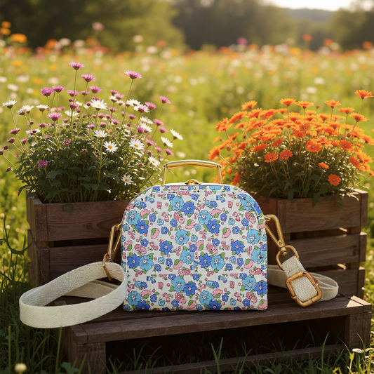 Coco Cross Body Case Bag - Liberty Blue