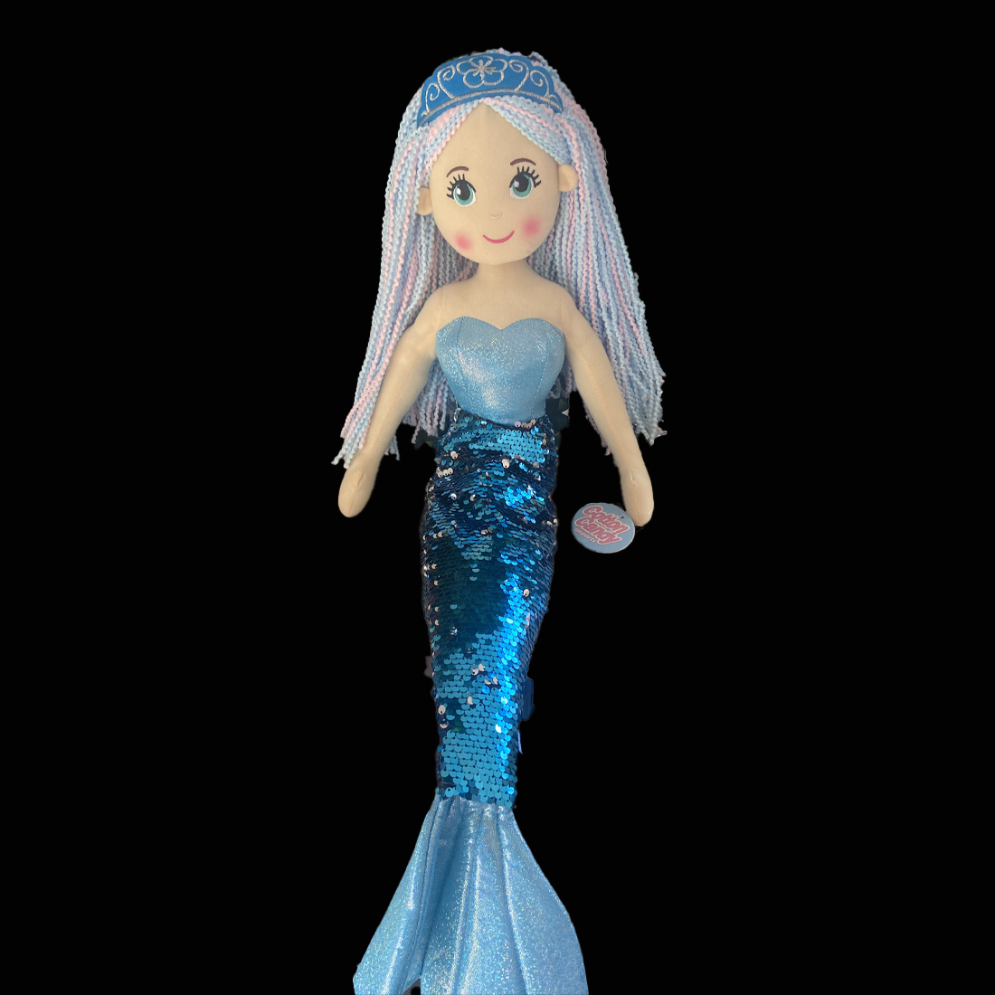 Cotton Candy 70cm Attina The Blue Sequin Mermaid