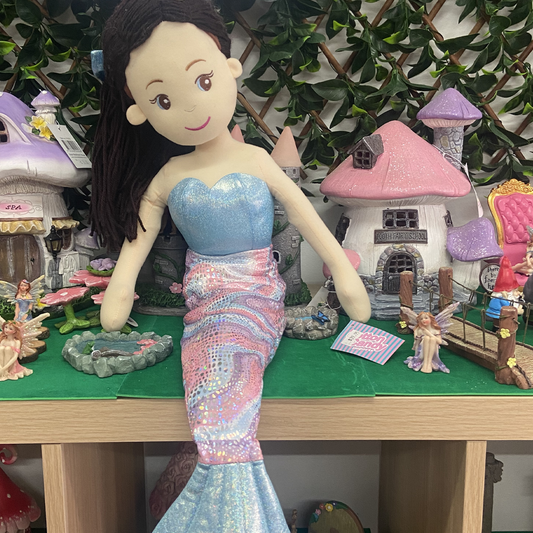 Cotton Candy 70cm Blue Mermaid Doll Diana