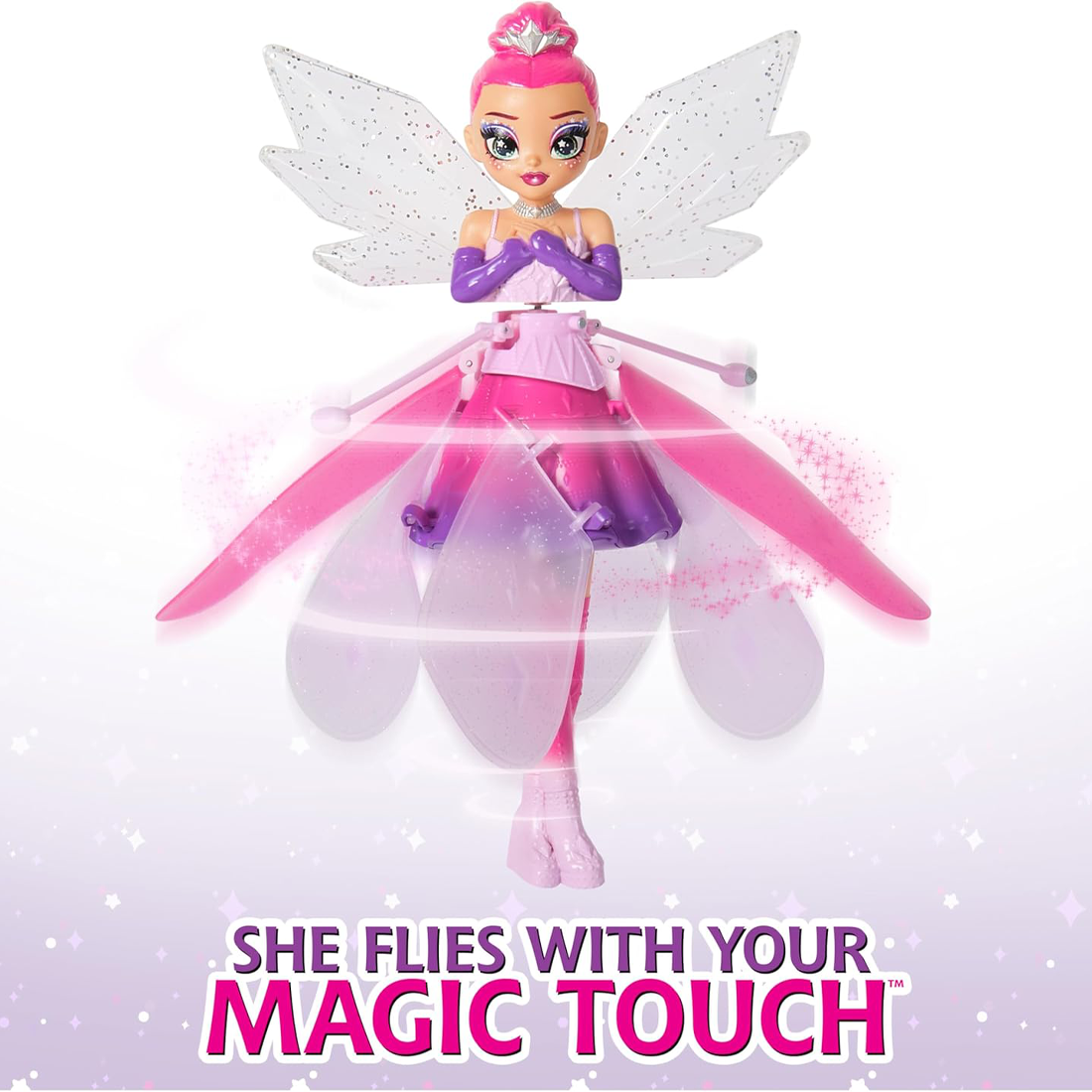Crystal Flyers Magical Flying Doll