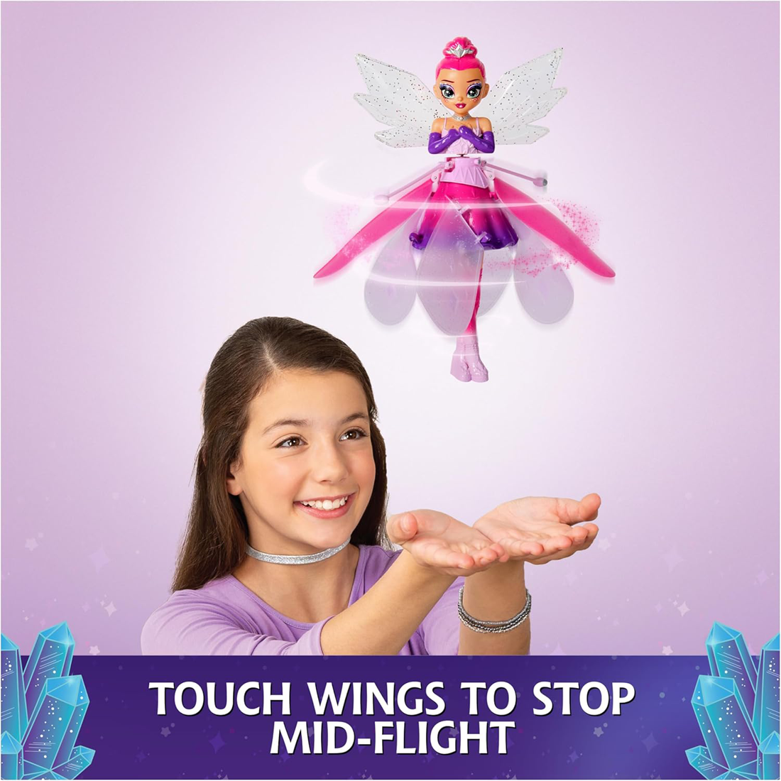 Crystal Flyers Magical Flying Doll