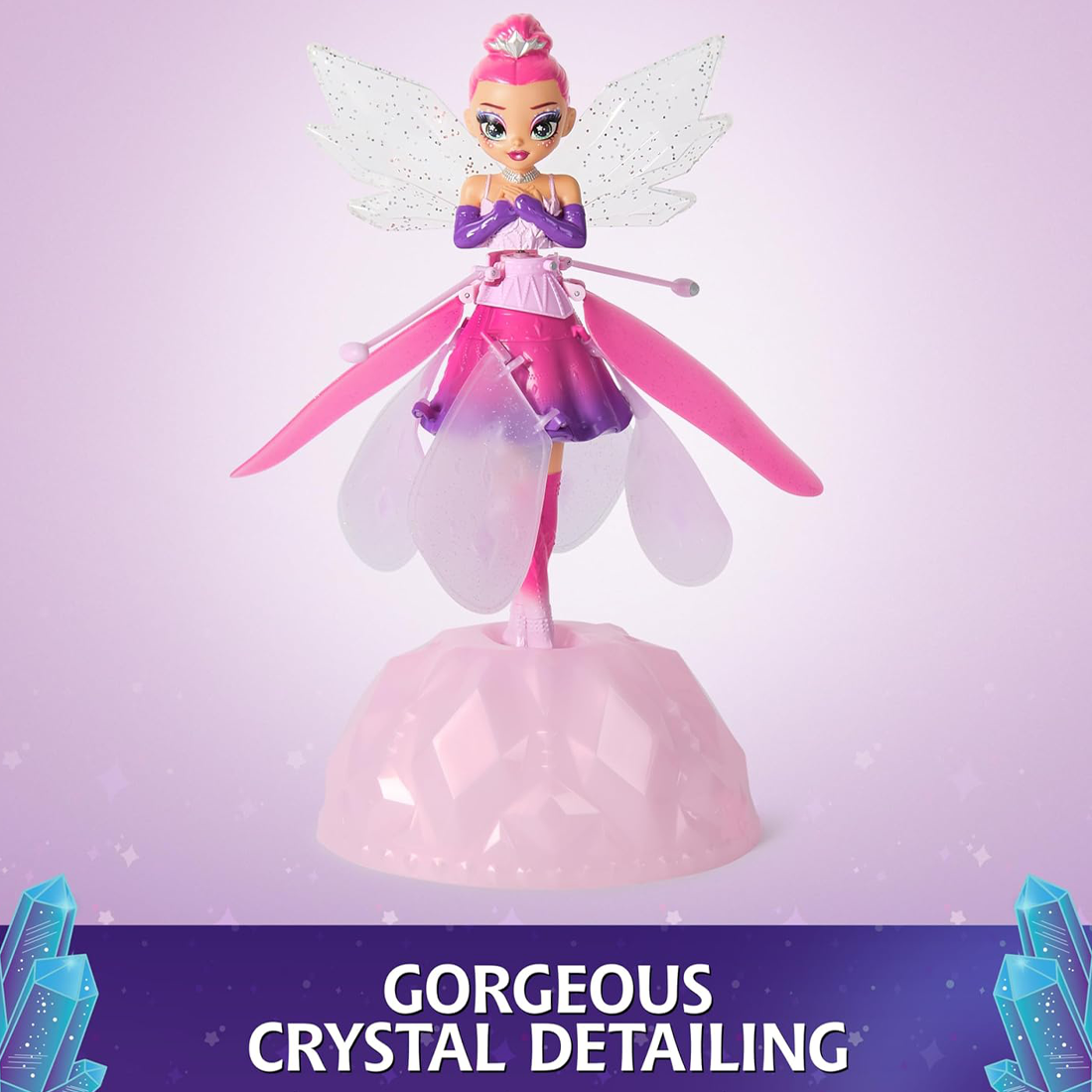 Crystal Flyers Magical Flying Doll