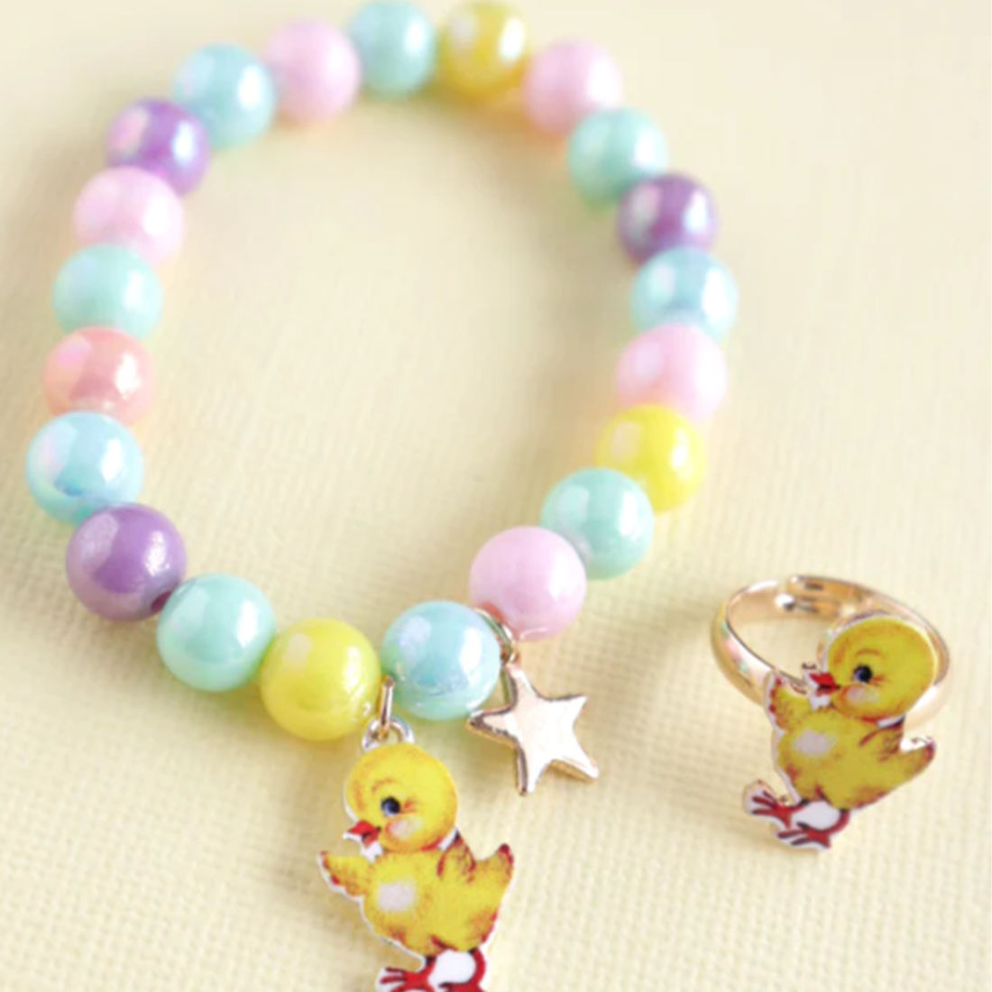 Dear Duckling Elastic Bracelet by Lauren Hinkley