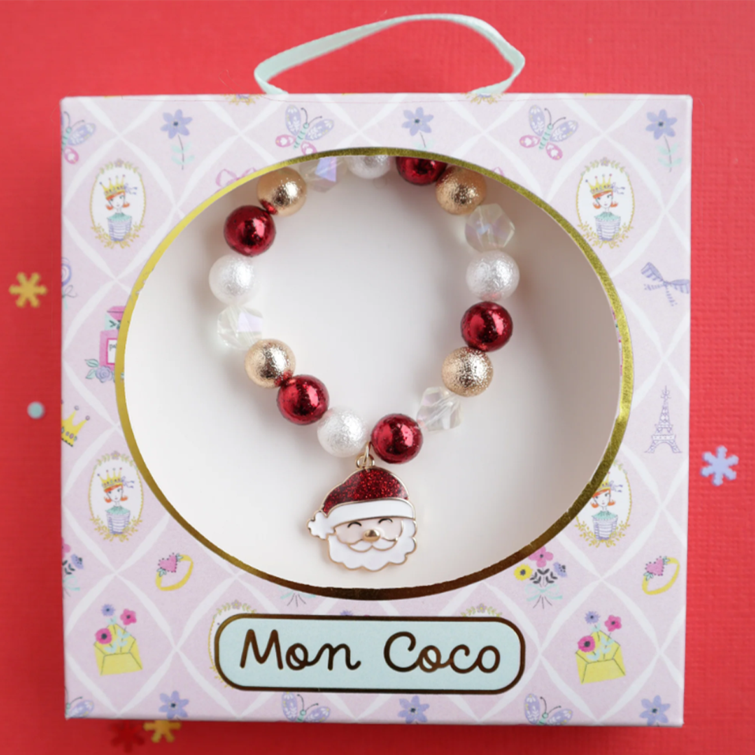 Dear Santa Elastic Bracelet